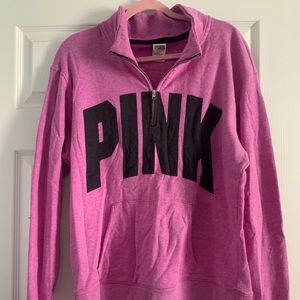 PINK half zip